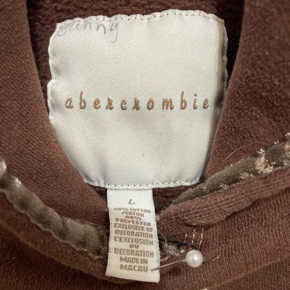 Abercrombie & Fitch hoodie with white moose design - Picture 8 of 8